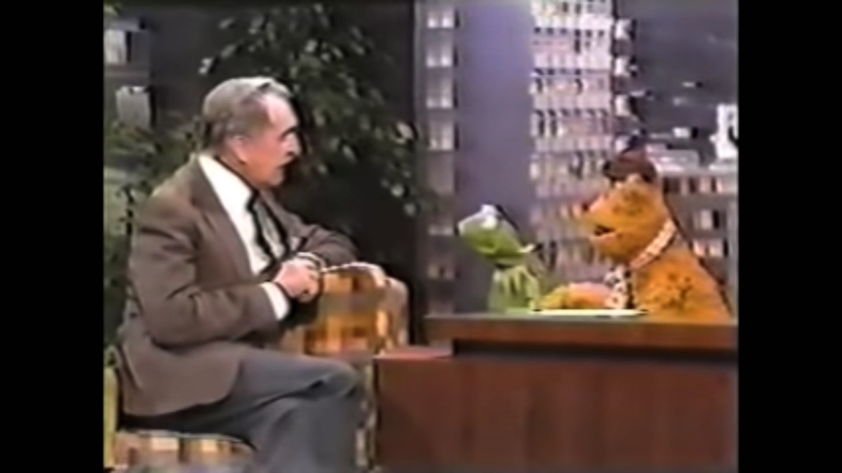 Kermit The Frog Hosting The Tonight Show - 1979 - Vincent Price