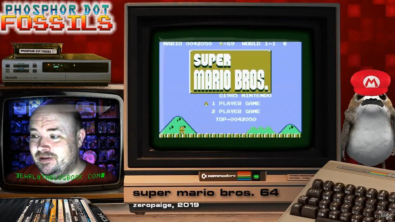 Super Mario Bros. - Commodore 64 - Phosphor Dot Fossils